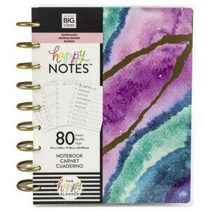 The Happy Planner Happy Notes Journaling Notebook 80 pages Disbound 7 x 9.25 NWT